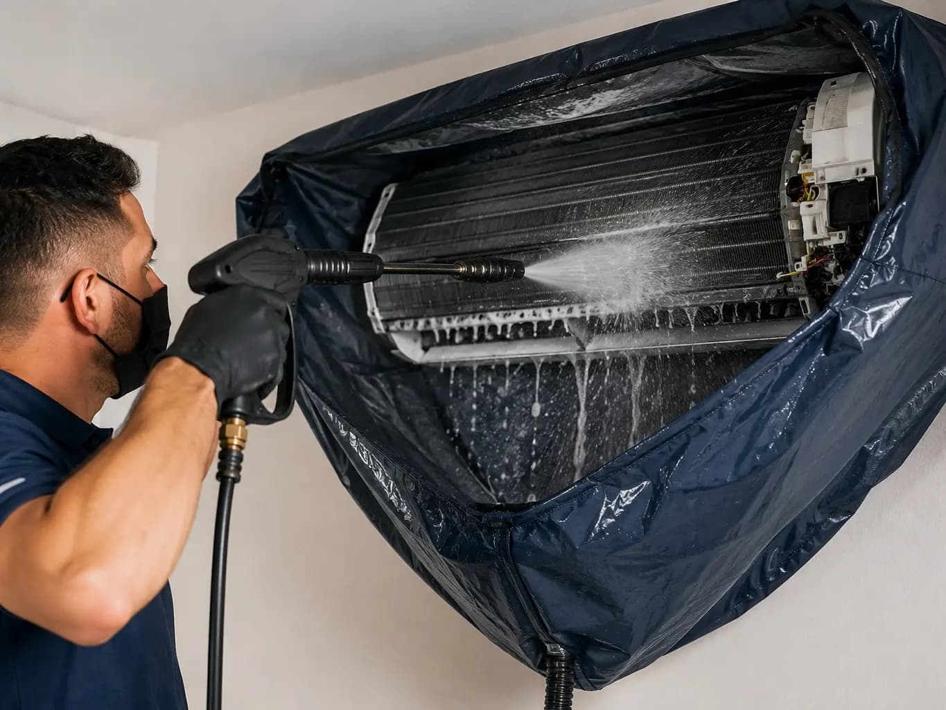 Limpieza Profunda de Aire Acondicionado Split e Inverter