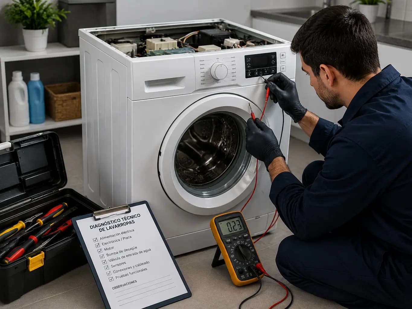 Diagnóstico Técnico de Lavarropas